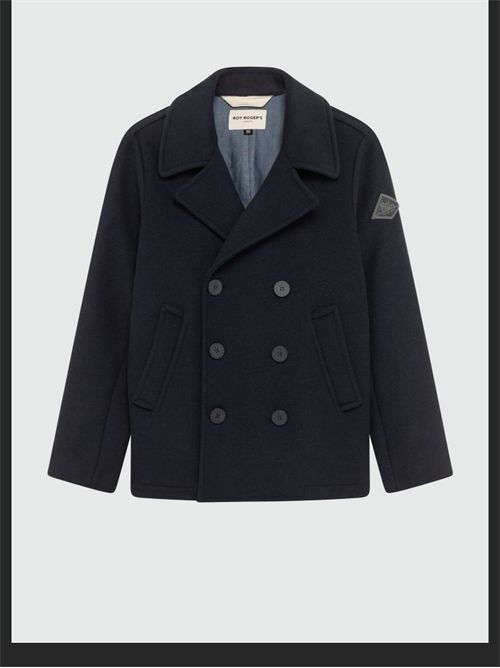 Giacca peacoat uomo col. blu ROY ROGERS | PEACOATBLUE NAVY